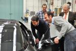 2010 Mrssrs. Stochek's first comments to the finished car - Michael and Max looking into the car for the first time. Their smile is thousand words.